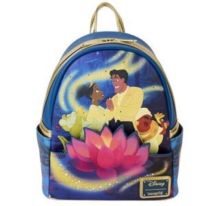 Loungefly Disney Princess and The Frog 15th Anniversary Mini Backpack